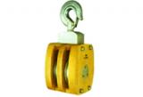 JIS WOODEN PULLEY DOUBLE WITH HOOK