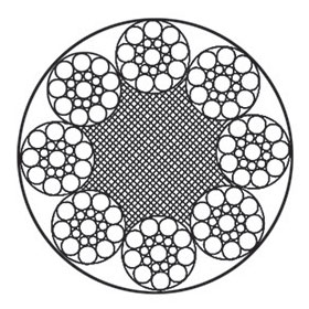 8×19S+FC steel wire rope
