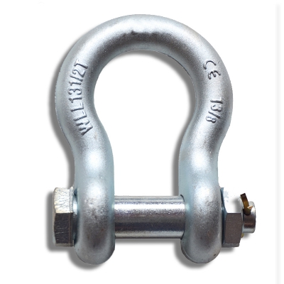US Type G2130 Bolt Galvanized Forged Bow Shackle