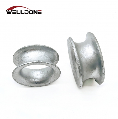 Hot Dip Galvanized Round type Thimble for Wire Rope