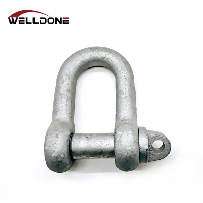 BS3032 Forged Dee Shackle with Screw Pin